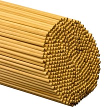 BUNDLE OF 100 PIECES BIRCH DOWEL RODS 12&quot; LONG 1/8&quot; DIAMETER - $459.42 MXN