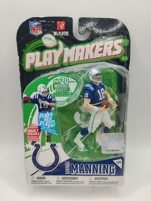 McFarlane NFL Playmakers Peyton Manning Indianapolis Colts Figure Blue Jersey Item image 2
