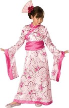 Elegant Pink or Green Polyester Asian Princess Girls Kimono Costume/Head... - $22.20+
