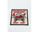 Boyscout Explorer Rallye Roadrunner Beep! Beep! Iron On Embroidered Patc... - $23.75