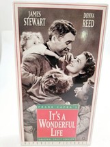 NEW Sealed It&#39;s a Wonderful Life VHS Original Uncut Version by Frank Cap... - £7.56 GBP