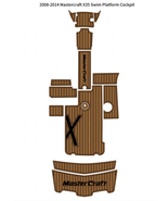 2008-2014 Mastercraft X35 Swim Platform Cockpit Pad Boat EVA Teak Deck F... - $1,196.74 CAD