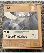 Adobe Photoshop Upgrade 4.0 for Macintosh Application And Tutorial CDs V... - €16,46 EUR