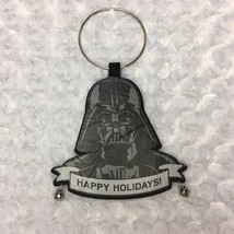 Star Wars Darth Vader Happy Holidays Door Knob Hanging Ornament with 2 Bells - £4.70 GBP
