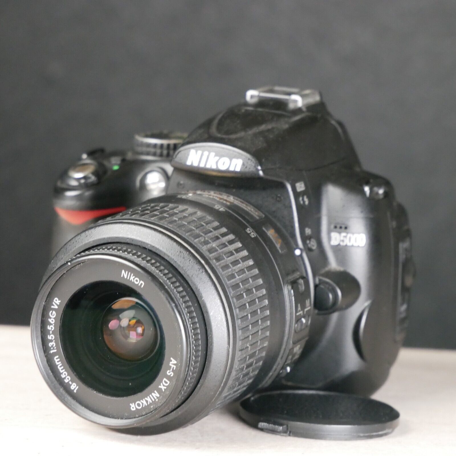 Nikon D5000 DSLR Camera Kit W 18-55mm Lens *GOOD/TESTED* Shutter 18,836 - $148.45