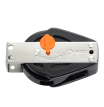 Sailboat Dinghy 57mm 2 1/4 Inch Deluxe Ratchet Cheek Block Master RAS-0509F - £62.57 GBP