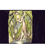 Fairie Wall Plaque Hanging Fairy Sprite Fae Pixie Garden Yard Art Outdoo... - $41.10 CAD