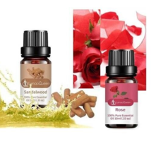 LurnaoQueen Natural Organic Pure Essential Therpeutic Oil 10ML Sandalwoo... - £7.78 GBP