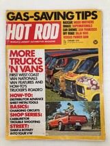 VTG Hot Rod Magazine February 1974 Vol 27 #2 More Trucks &#39;N Vans No Label - £7.52 GBP