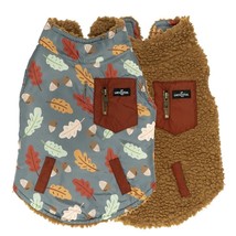 Lucy and Co Dog Vest The Unbeleafable Reversible Teddy Vest 2XL Missing Zipper - $50.00