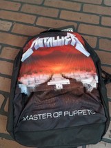 METALLICA - Rocksax Master of Puppets Classic Backpack ~New - £30.78 GBP
