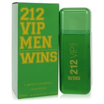 212 Vip Wins by Carolina Herrera Eau De Parfum Spray (Limited Edition) 3.4 oz fo - £82.89 GBP