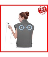 Luxurious Electric Massager for Neck &amp; Shoulders - 6 Heat Settings, Larg... - $1,413.19 MXN