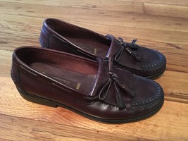Johnston & Murphy Mahogany Tasseled Loafers Size 8M - $36.76