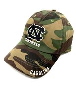 Solid Woodland Camo UNC Tar Heels Logo Camouflage Curved Bill Adjustable... - £22.67 GBP