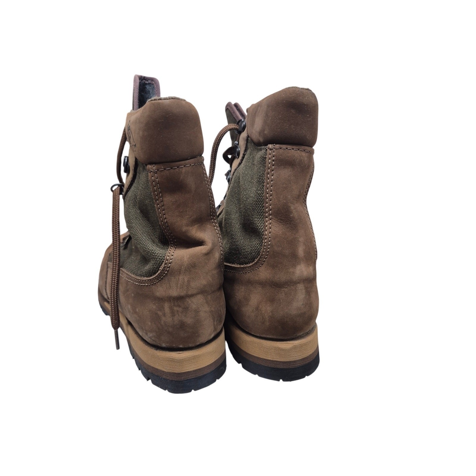 Vtg NWT Rocky Leather Hiking Boots Br/Gr Sz 10 4042 Item image 10