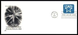 1981 US FDC Cover - STAR Symbol Of Light &amp; Energy, Star City, Indiana G11  - £2.32 GBP
