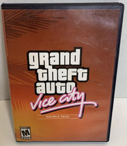 Grand Theft Auto: Vice City Double Pack PlayStation 2 PS2 GAME DISC &amp; CASE - $7.25