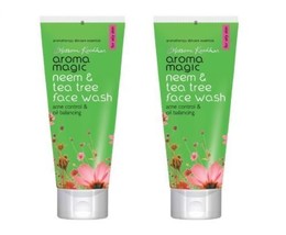 Aroma Magic Neem and Tea Tree Face Wash, 100 ml x 2 pack (Free shipping ... - $23.58
