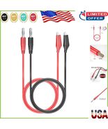 Versatile Copper Test Leads - 4mm Banana Plug with Alligator Clips, 500V... - $210.36 MXN