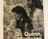 Dr Quinn Medicine Woman Tv Series Print Ad Vintage Jane Seymour Joe Land... - $5.93