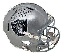Bo Jackson Signed Oakland Raiders Full Size Speed Replica Helmet BAS 1W776344 - £265.57 GBP