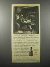 1981 Jack Daniel&#39;s Whiskey Ad - Aging Whiskey - £14.78 GBP