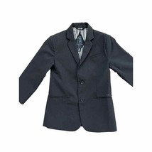 VOLCOM Corpo Class Suit Jacket Black Youth SZ Med Boys 2 Button Blazer Dapper - £30.48 GBP