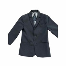 VOLCOM Corpo Class Suit Jacket Black Youth SZ Med Boys 2 Button Blazer Dapper - £29.11 GBP