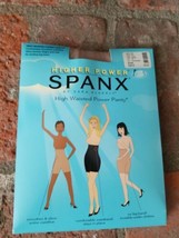 Spanx High Waisted Power Panty By Sara Blakely~Bare(beige)~ Size E - £19.51 GBP