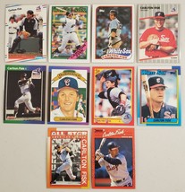 Carlton Fisk Lot of 10(Ten) MLB Baseball 1980&#39;s &amp; 1990&#39;s Chicago White Sox - £9.85 GBP