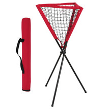 Portable Baseball Softball Batting Pitting Practice Ball Caddy W/Carryin... - $50.99