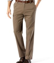 Men&#39;s Dockers Stretch For Performance Easy Khaki Straight-Fit Flat-Front... - £19.86 GBP