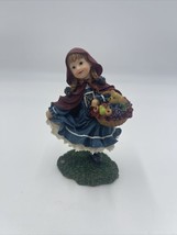 Boyds Bear Resin Figurine EUC Little Red Riding Hood Going to Grandmas - $24.70
