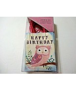 Pooch &amp; Sweetheart Happy Birthday 8 Glitter Owl Party Bags - £10.10 GBP