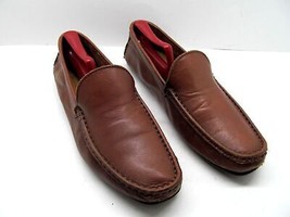 Dino Draghi  Brown Moc Toe Driving Loafers Size US 9 EUR 42  - £30.66 GBP