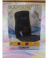 Conair Body Benefits Heated Massaging Back & Seat Cushion, Black - €21,62 EUR Conair Body Benefits Heated Massaging Back & Seat Cushion, Black - €21,62 EUR
