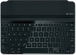 Logitech Ultrathin Magnetic Clip-on Keyboard Cover for iPad Air - Black/Gray - $40.58