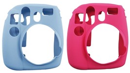 ATNY Instax Instant Camera Silicone Case - Pink or Blue NEW - $128.25 MXN+