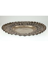 Grande Argento Vassoio Con Hand-Chased Lavorazione a Sbalzo Design 1183m... - $3,760.47 CAD