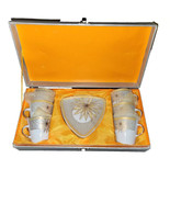 Vintage Espresso Set 6 Cups &amp; 6 Saucers with Box – Retro Ceramic Coffee ... - $365.74 MXN