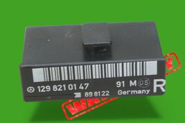 90-2002 mercedes r129 sl320 500sl seat backrest lock relay module right ... - $49.87