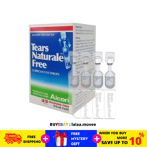 2 X Alcon Tears Naturale Free 32 Vial 0.8ml Lubricant Eye Drops Reliever - £27.11 GBP