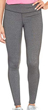 Gap Womens Marled Grey GFast Cotton Blend Full Length Leggings, S Small ... - £9.52 GBP