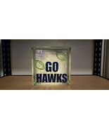 Seattle Seahawks Glass Block w/ Lights Inside Battery Operated 7.5&quot; X 7.... - €58,40 EUR