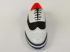 Men's Shoes The Priority L TAYNO Leather Wingtip Dressy Sneaker White/Black image 2