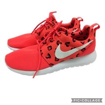 Nike Roshe One Animal Print Crimson Orange Running Sneaker Women&#39;s 11 US/ 42 EU - £35.21 GBP