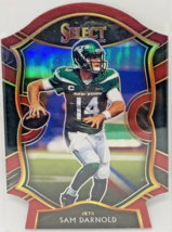 2020-2021 Select Sam Darnold Red Prizm Die-Cut Concourse Level #18 New Y... - £1.48 GBP