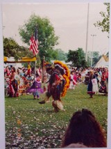 Vintage Indian Performer At The Indian Pow Wow Charlton Park Michigan 1997 - €1,74 EUR