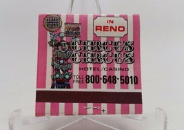 Circus Circus Hotel / Casino In Reno Las Vegas Unstruck Matchbook - $7.42